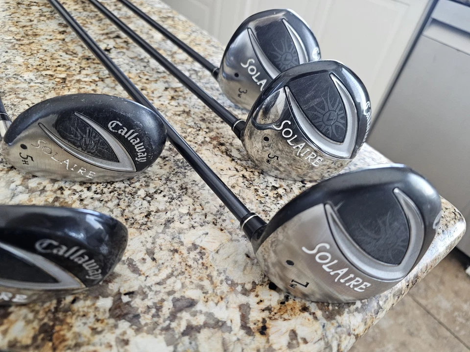 Callaway Solaire Ladies Golf Clubs Graphite Women's Flex Shafts - Image 4 of 4