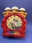 1984 Kenner Star Wars Jedi Wicket The Ewok Teaching Clock Vintage Children's Toy