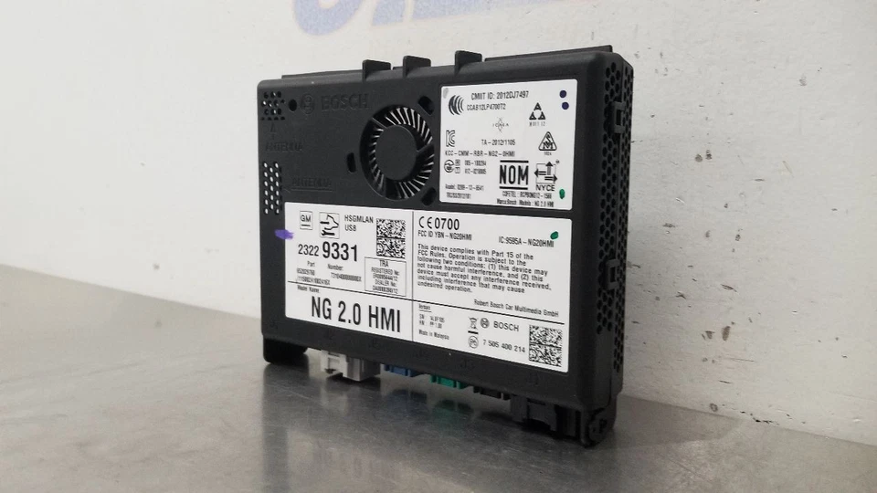 15 CHEVY SILVERADO 1500 HUMAN MACHINE INTERFACE HMI 23229331 - Image 3 of 4