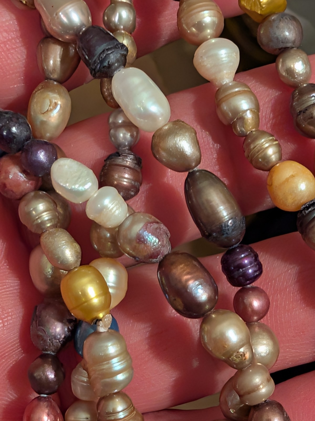 Extra Long 34" Continuous Loop Necklace Featuring… - image 10