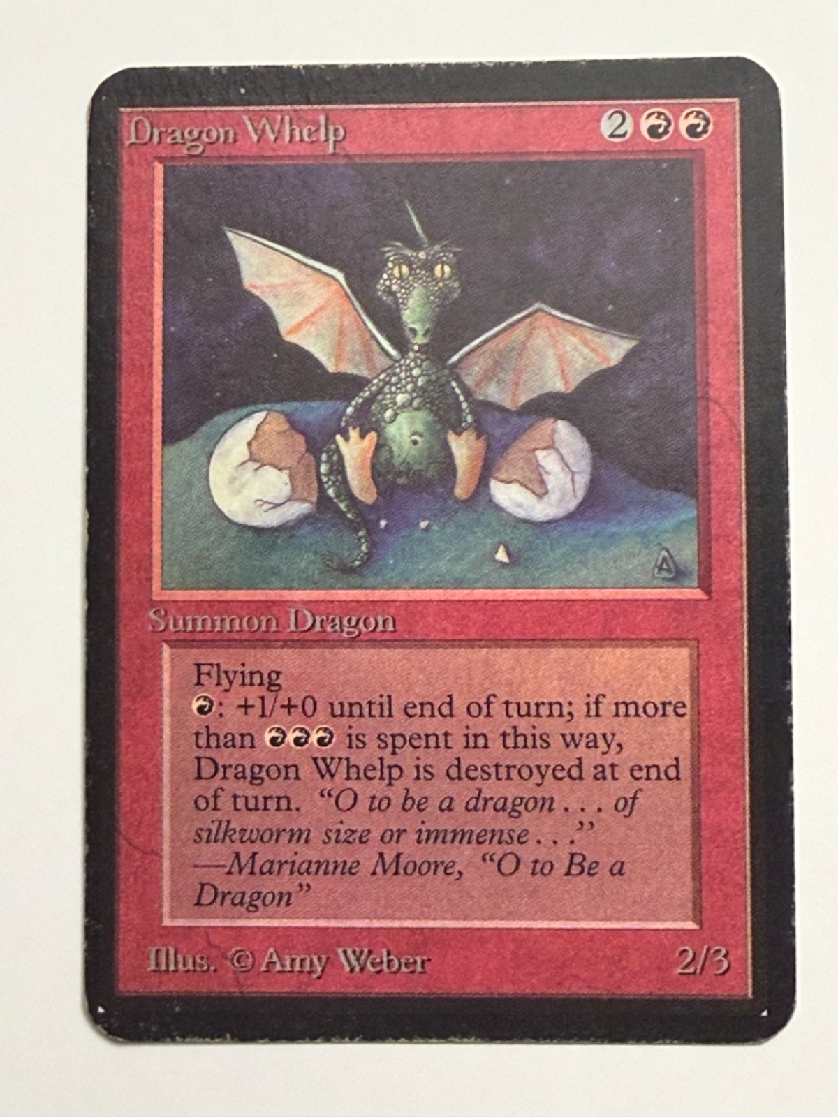 Dragon Whelp Alpha HP MTG Magic the Gathering