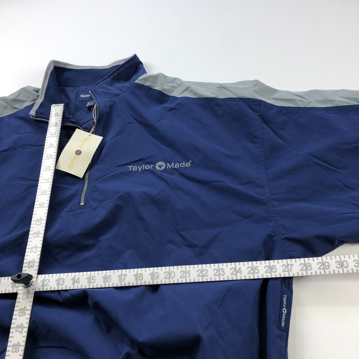 TaylorMade NEW XXL Vintage 90's 1/4 Zip Golf Pullover Lined