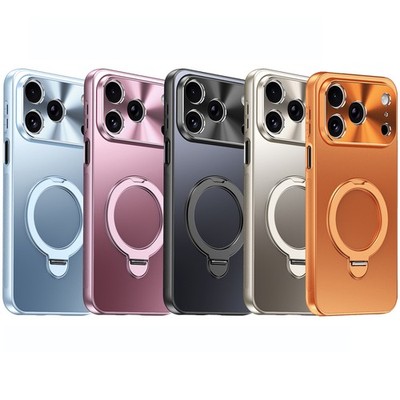 Shockproof Mag Safe Case For iPhone 17 Pro Max 16 15 14 Pro Metal Camera Cover