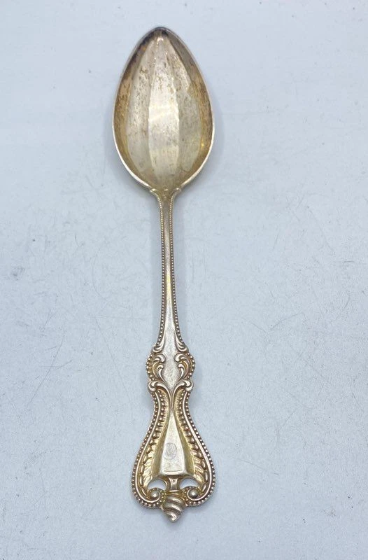 Gorham Chantilly Sterling Silver Serving Spoon 8.5" 77.6g Vintage 1895 Patent