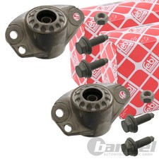 2x FEBI FEDERBEINSTÜTZLAGER DOMLAGER HINTEN für AUDI A1 (8X) VW GOLF 4 BORA POLO