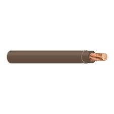 Thhn, Thwn-2 Building Wire, Copper, 4 Awg, 1C, Bare, Stranded, 1000 Ft,