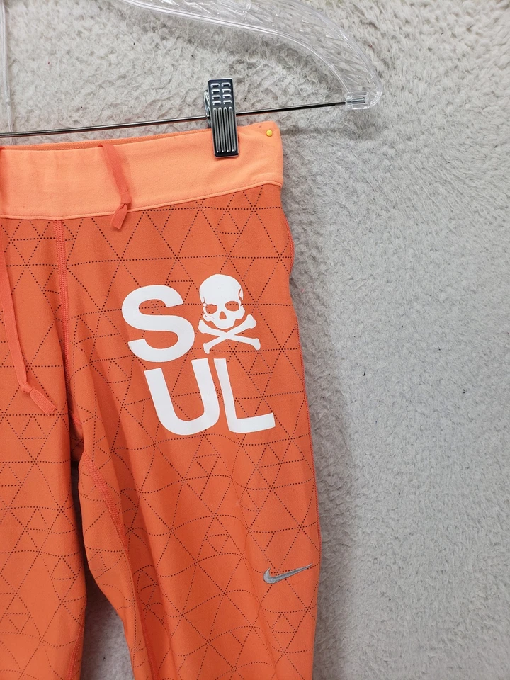 Nike SoulCycle Dri-FIT Capris Mujer Pequeña Calavera Geométrica Solo Hazlo Entrenamiento Foto 3 de 4