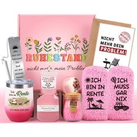 Ruhestand Geschenk Box Frauen, Renteneintritt Geschenk Frau Abschied Kollegen...