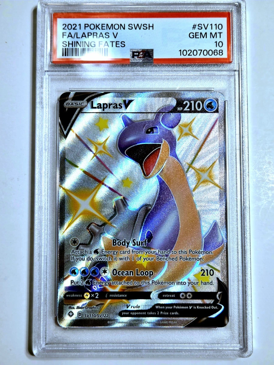 Lapras Pokémon TCG Professional Sports Authenticator (PSA) Grade