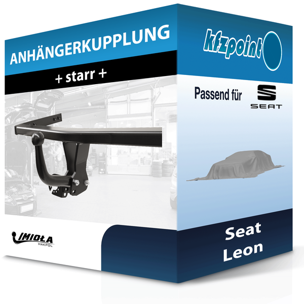 für Seat Leon 06.2015-08.2020 Imiola HAK-POL AnhäNgerkupplung Starr Neu-image