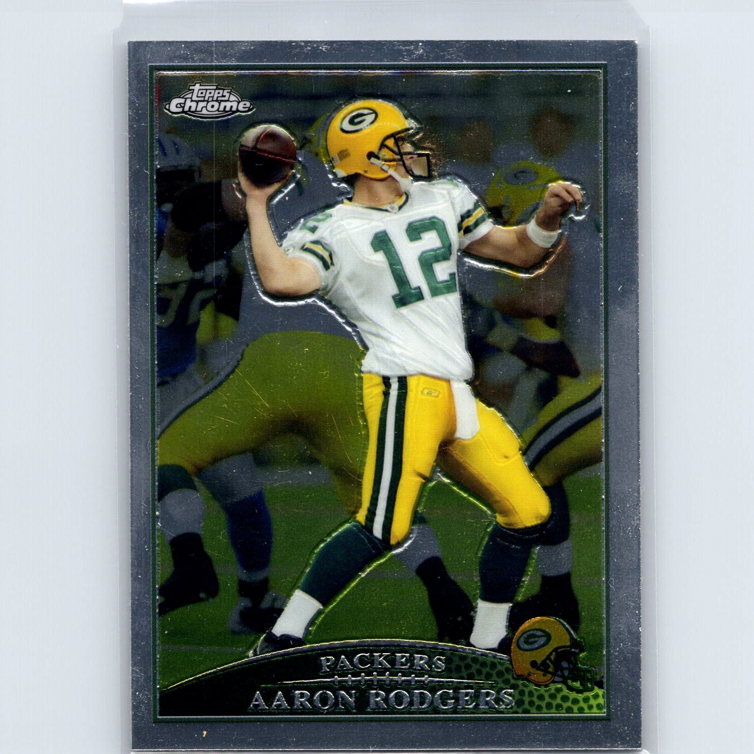 2009 Topps Chrome Aaron Rodgers #TC75 Green Bay Packers