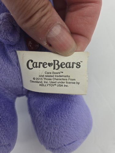 Peluche vintage Care Bears 8" anni 2000 Y2K lotto di 5 Bedtime Grumpy Loyal Heart buona fortuna - Foto 18 di 22
