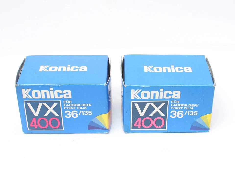 2 x Konica VX 400, 36/135 Farbbilder, Film 1999-OVP. Nr.528 - Bild 2 von 4