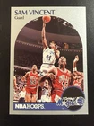 Sam Vincent 1990 Hoops with Michael Jordan Wearing #12 Card