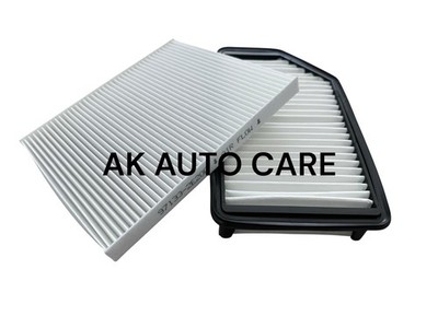 Engine Air Filter and Cabin Filter For 2012-2017 HYUNDAI ACCENT VELOSTER KIA RIO