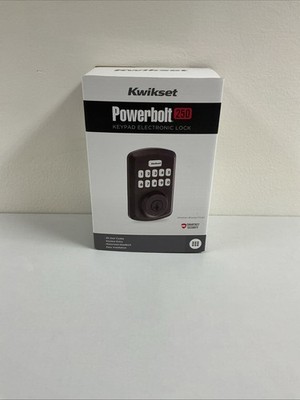 *Kwikset Powerbolt 250 10-Button Keypad Venetian Bronze Finish G125