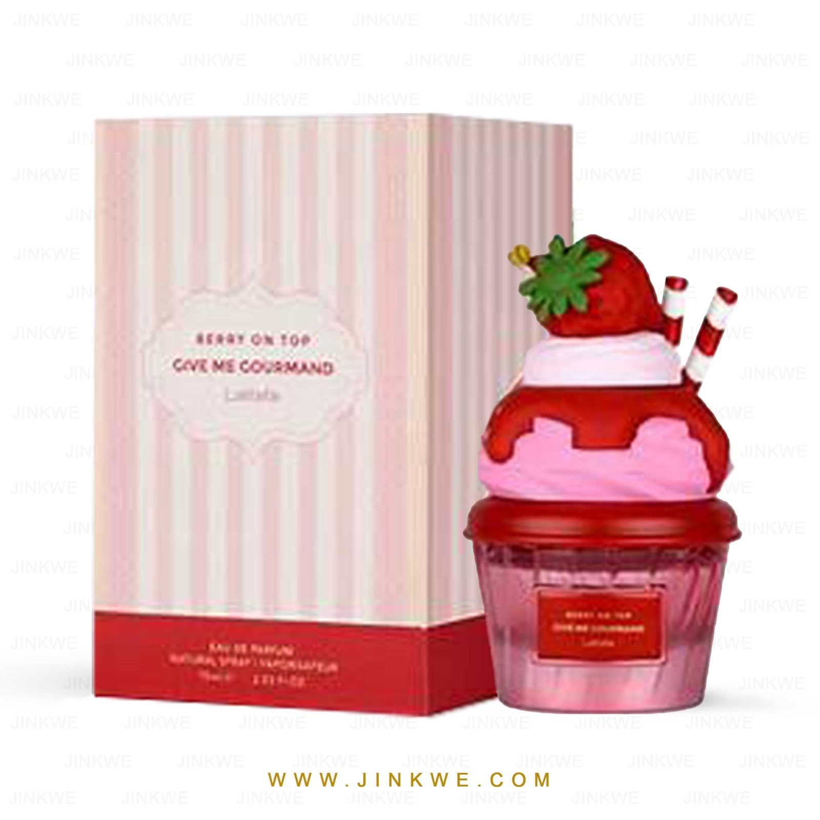 Lattafa Berry on top eau de parfum 75 ml fragrance fruitée vanillée