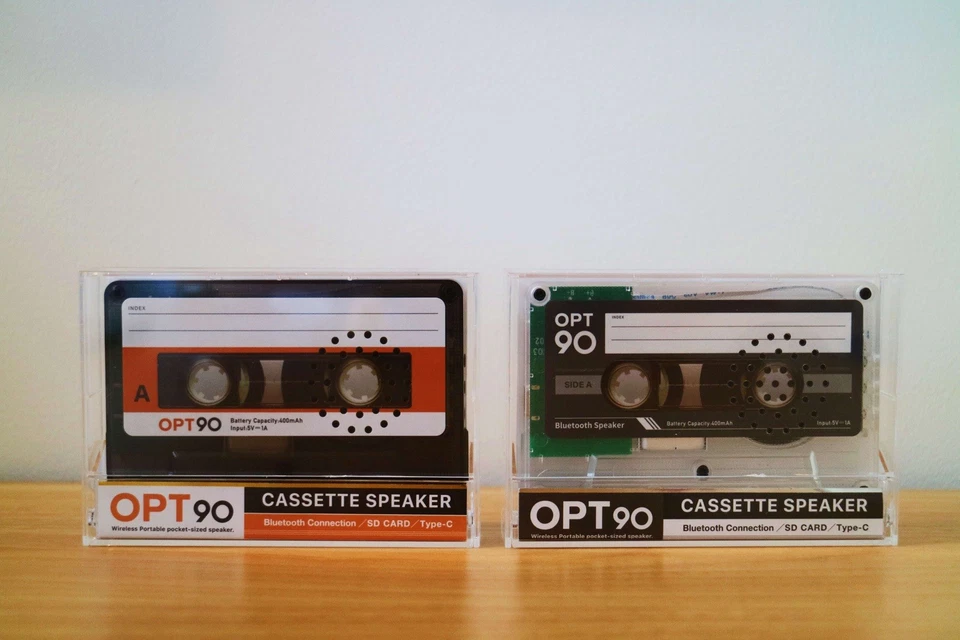 OPT! 90 Retro Cassette Tape Bluetooth Speaker- Wireless-Japan- Brand New - Image 2 of 3