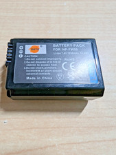 NP-FW50 Battery for Sony A6000 A6500 A7R A7R II A7S A7S II A7 A7II RX10