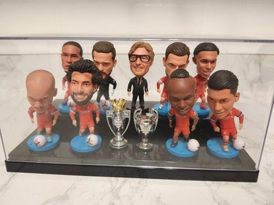 Liverpool F.C. Squad Mini Figures Team Set Mo Salah Virgil van Dijk Jurgen Klopp