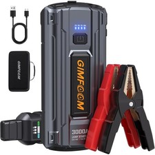 Car Jump Starter, 3000A Jump Starter Battery Pack for Up to 9.0L Gas or 7.5L