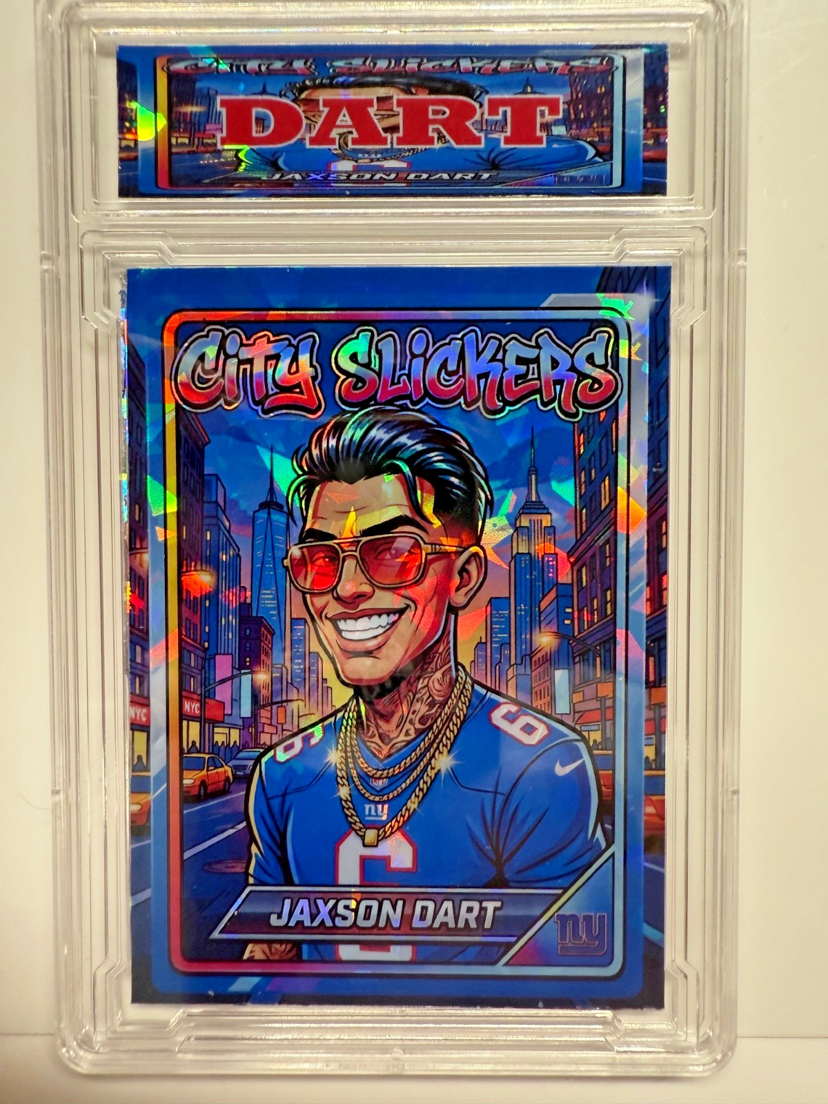 2026 New York Giants Jaxson Dart City Slickers  Refractor NFL  aw2 rc
