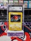 1999 Pokemon Base Set Unlimited Voltorb #67 CGC 9 Vintage