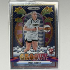 Hailey Van Lith 2025 Panini Prizm WNBA Groovy Rookie RC #14 Chicago Sky