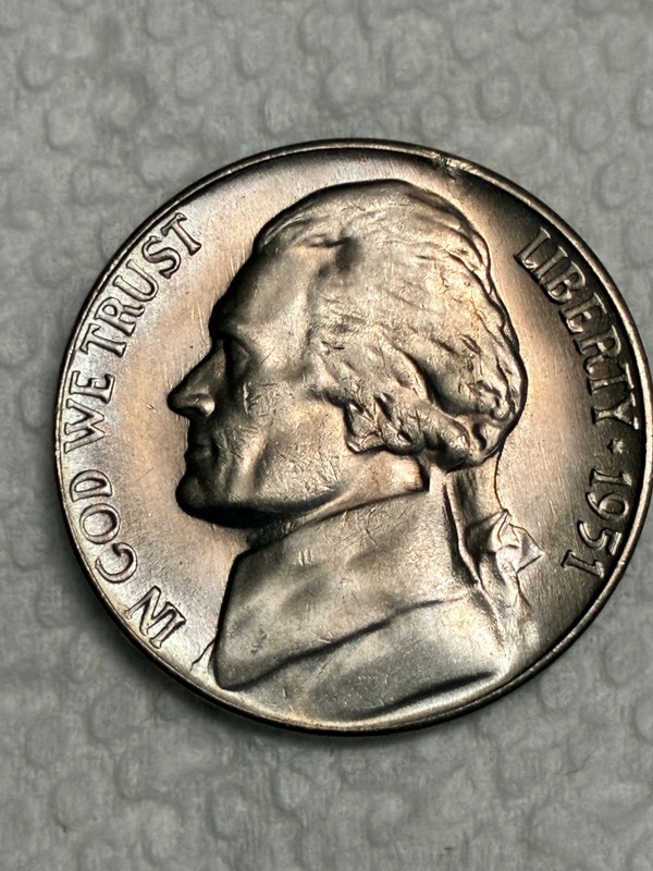 1951 S Jefferson Nickel  ~ BU/Uncirculated