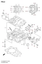 Suzuki Genuine ATV Clamp LT250R L M Engine Transmission 09402-52208-000