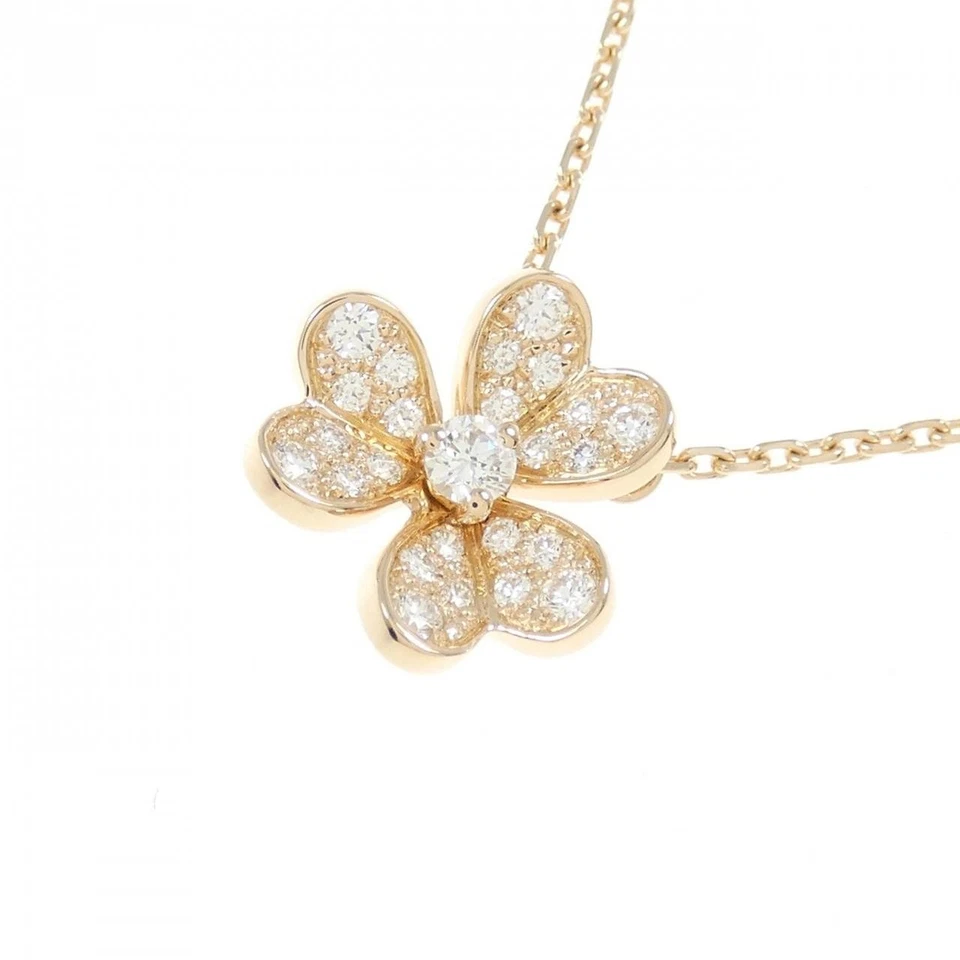 Auténtico Mini Collar Van Cleef & Arpels Frivole #260-007-548-9373 Foto 3 de 4