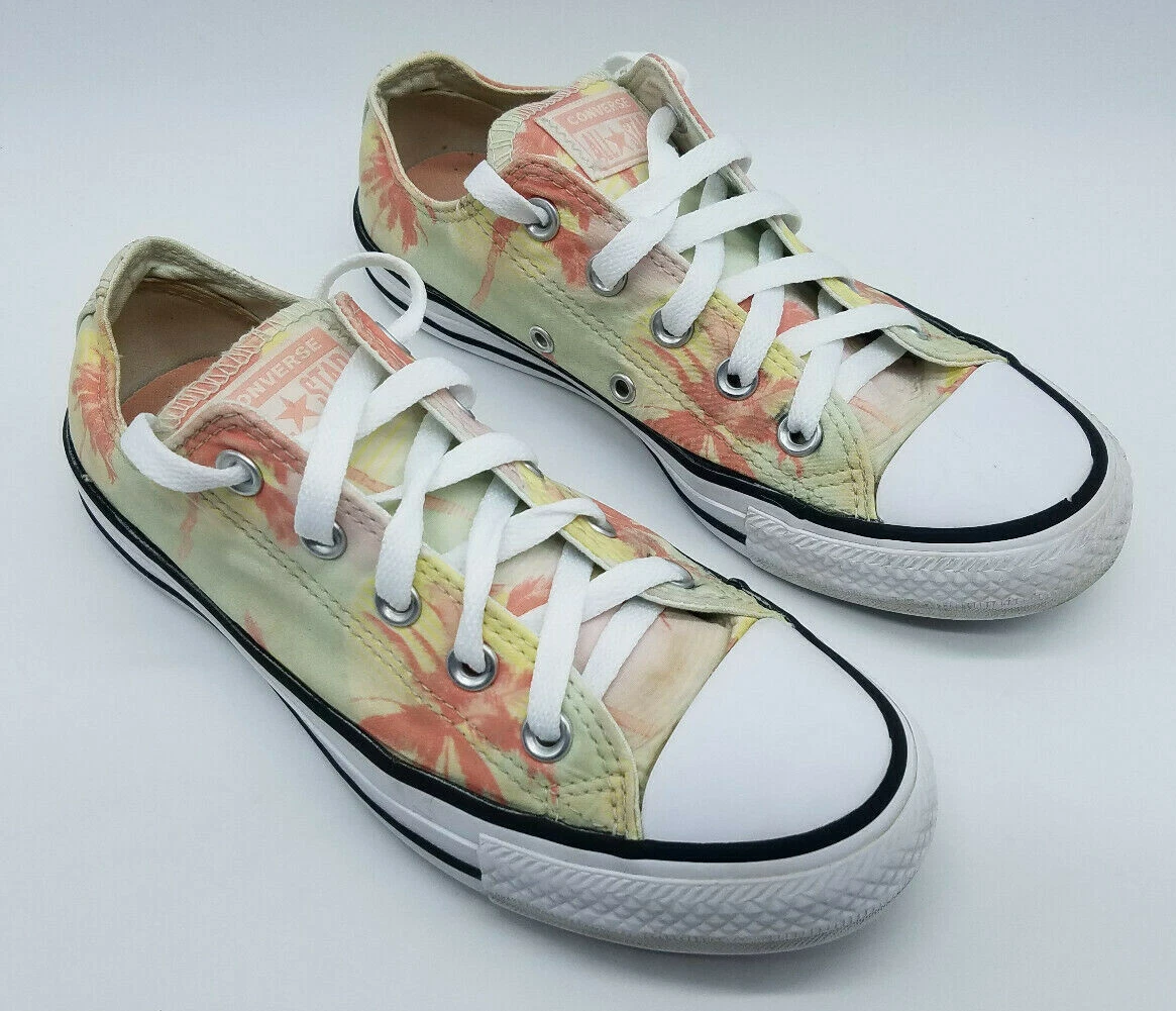 Converse Chuck Taylor All Stars Women s Sneakers Size 6 Pink Palm
