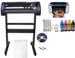 ciss plotter epson c88 cutter transfer heat ink force vinyl metal