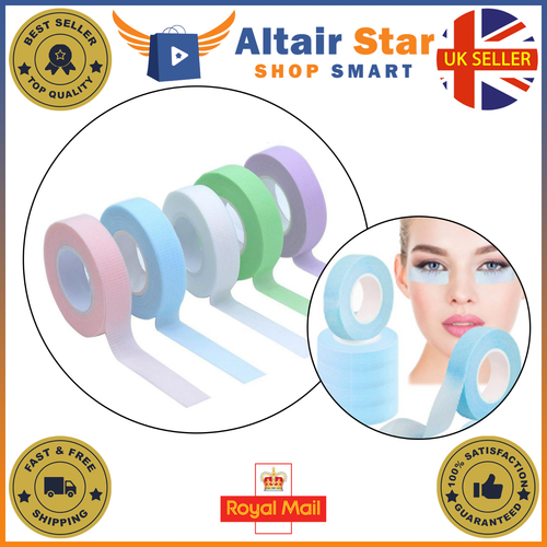 Eyelash Extension Tape Micropore Under Eye Patch Breathable Fabric Easy Tear - Picture 9 of 15