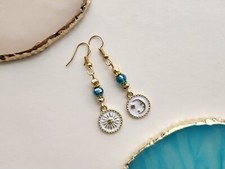 Moon  Star Earrings Fashion Earrings Costume Jewelry Statement Charm Earrings