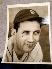 Charlie Gehringer - Vintage Type 1 Wire Press Photo - Detroit Tigers HOF *RARE