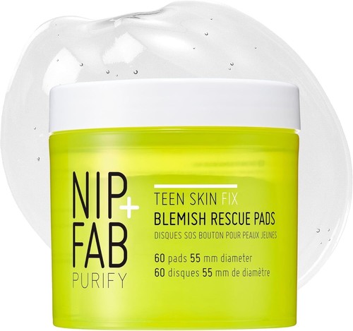 Nip+Fab Teen Skin Fix Blemish Pads – Salicylic Acid – 60 Pads | Spot Treatment - Picture 2 of 6