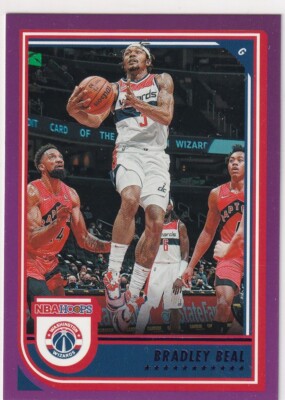 2022-23 NBA HOOPS PURPLE BRADLEY BEAL PHOENIX SUNS WIZARDS PARALLELS JC-2901