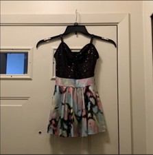 Weissman Dance Recital Girls Costume Dress Size MC Medium Child