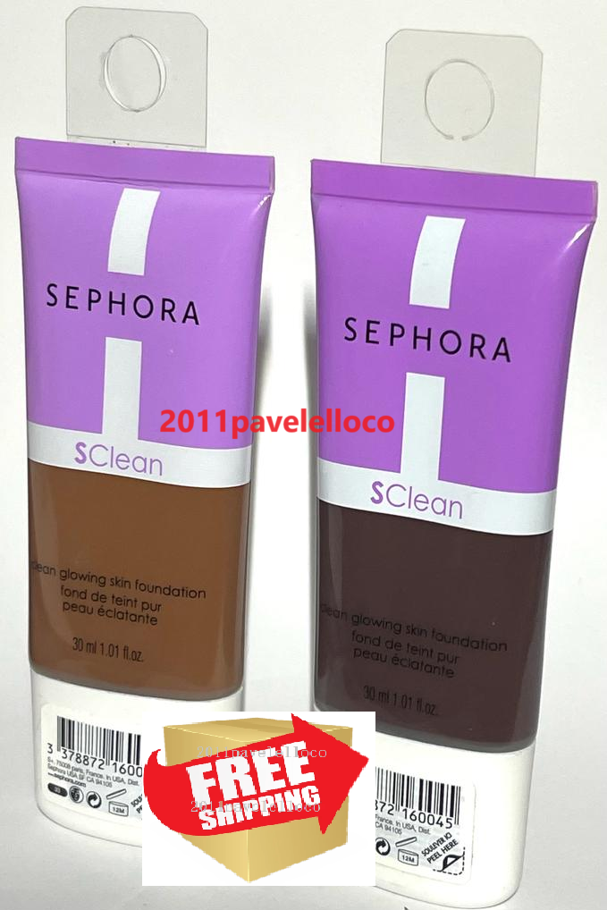SEPHORA SCLEAN Glowing skin foundation # 33, # 39 | eBay
