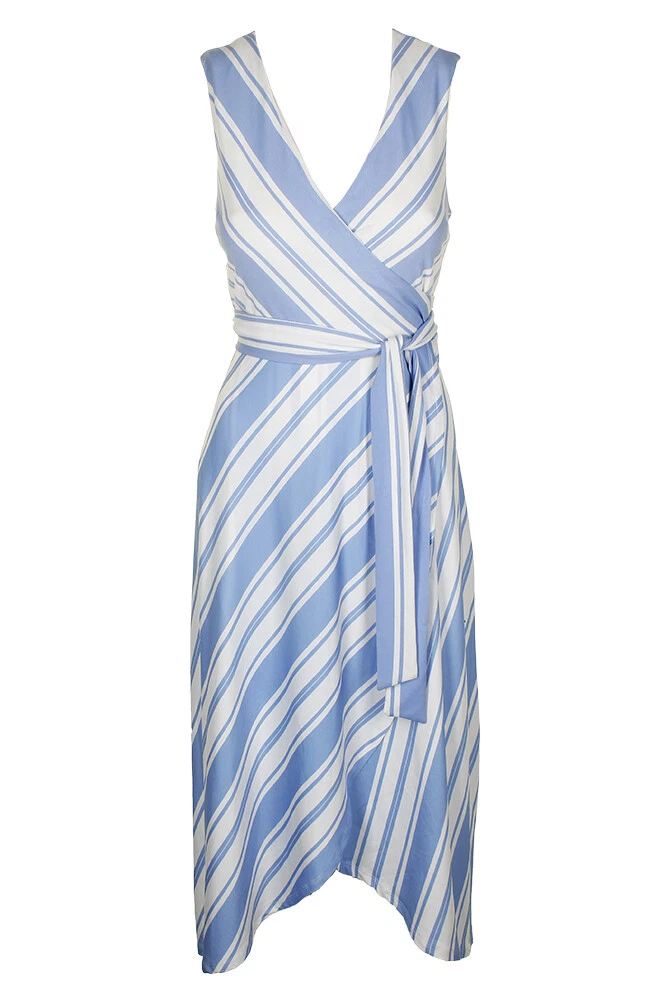 Sleeveless faux hotsell wrap dress