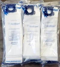 Janitized Dust Bags JAN-WISEN-3 Premium Replacement Filter Bag 30 Vacuum Bags