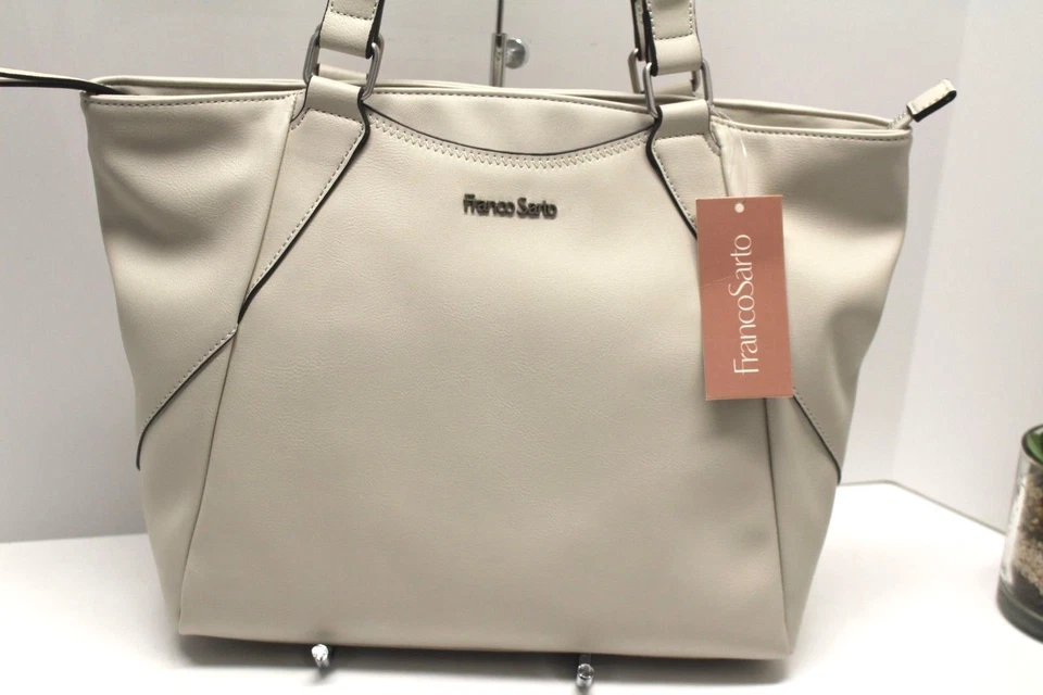 Bolsa de ombro Franco Sarto satchel bolsa de mão cor é névoa nova com etiquetas $89 - Imagem 3 de 4