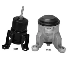  Hydraulic Right & Rear Engine Mounts 2PCS For Nissan Altima 12-07 V6-3.5L