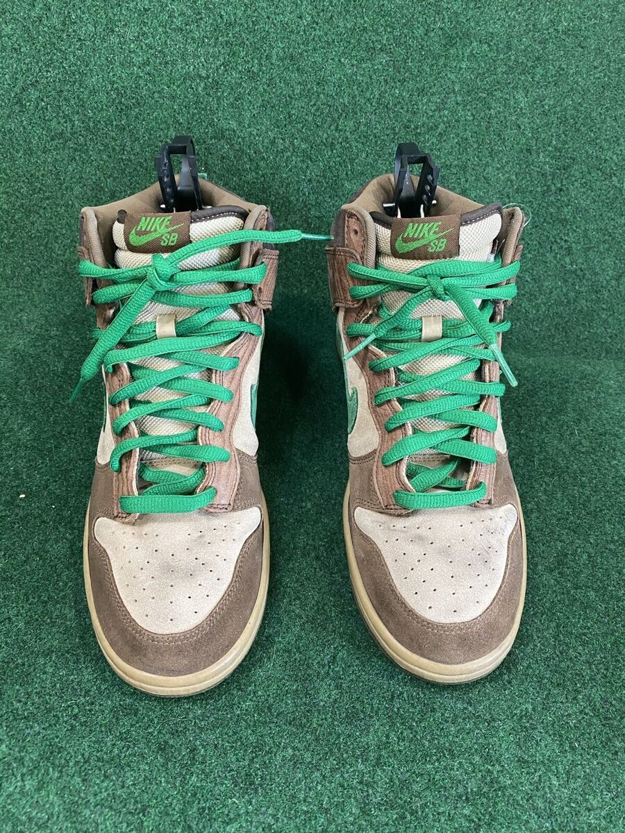 Rare Nike Dunk High Premium SB 'Tweed Classic Green' size Rare Nike Dunk High Premium SB 'Tweed Classic Green' size