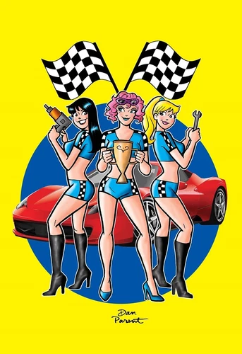 Archie & Friends: Hot Rod Racing #1 Dan Parent Variant Limited 200 First App