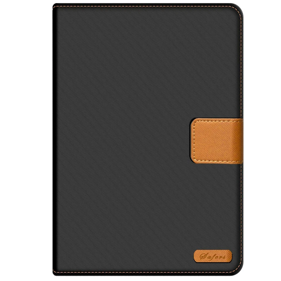 Tablet Schutz Hülle Klapp Tasche Slim Etui Cover Case Dünn 9H Glas Schutzfolie - Bild 3 von 4