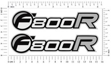 F800R Moto Décalcomanies BMW F800 R Moto 2x autocollants laminés toutes couleurs