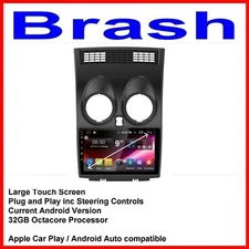 for NISSAN DUALIS GPS WIRELESS APPLE CARPLAY ANDROID AUTO CAM ODB DAB+ TPMS DVR