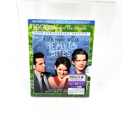 Reality Bites (Blu-ray Disc, 2014, Includes Digital Copy UltraViolet) New Sealed